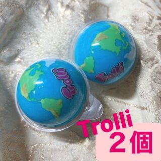 トローリ　Trolli 地球グミ　2個　正規品　ASMR  韓国　モッパン　人気(菓子/デザート)