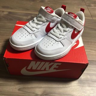 ナイキ(NIKE)のNIKE COURT BOROUGH LOW 2 (PSV) 17.0cm(スニーカー)