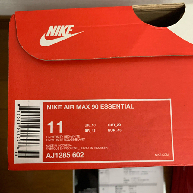 NIKE AIR MAX 90 ESSENTIAL 新品29cm