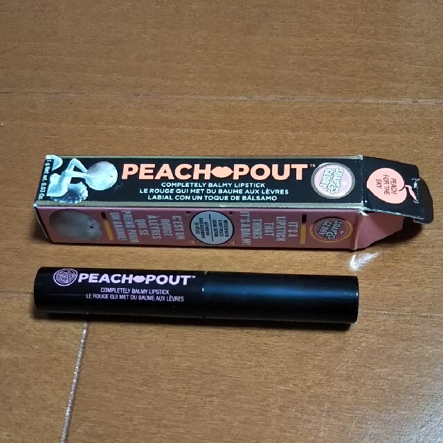 PEACH POUT リップスティック コスメ/美容のベースメイク/化粧品(口紅)の商品写真