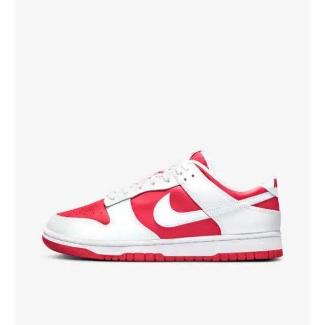 NIKE(ナイキ)の【新品未使用】 NIKE DUNK LOW CHAMPIONSHIP RED メンズの靴/シューズ(スニーカー)の商品写真