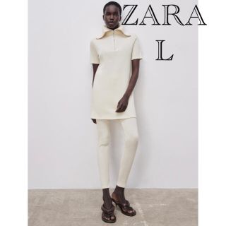 ザラ(ZARA)のZARA ザラ　リブミニドレス　ミニワンピース(ミニワンピース)