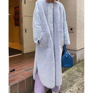 アメリヴィンテージ(Ameri VINTAGE)のAMERI VINTAGE リバーシブルツインボアコート　(ロングコート)