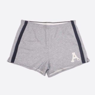 アバクロンビーアンドフィッチ(Abercrombie&Fitch)の★新品★アバクロンビー&フィッチ★スウェットショートパンツ (Grey/L)(ショートパンツ)