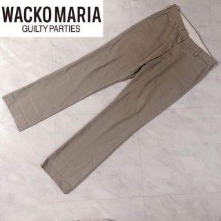 ワコマリア(WACKO MARIA)のWACKO MARIA ワコマリア チノパン ベージュ 刺繍 ギルティパーティ(チノパン)