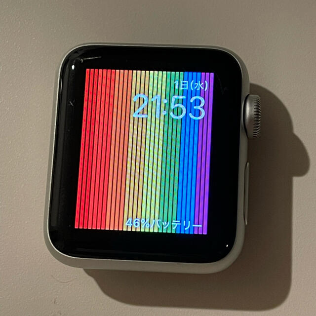 Apple Watch 3 GPS バッテリー100% 38mm 美品 高級感 51.0%OFF www