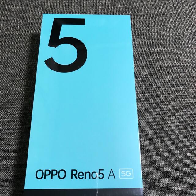 【即発送】 Reno 5A  ブラック 新品未開封 OPPO