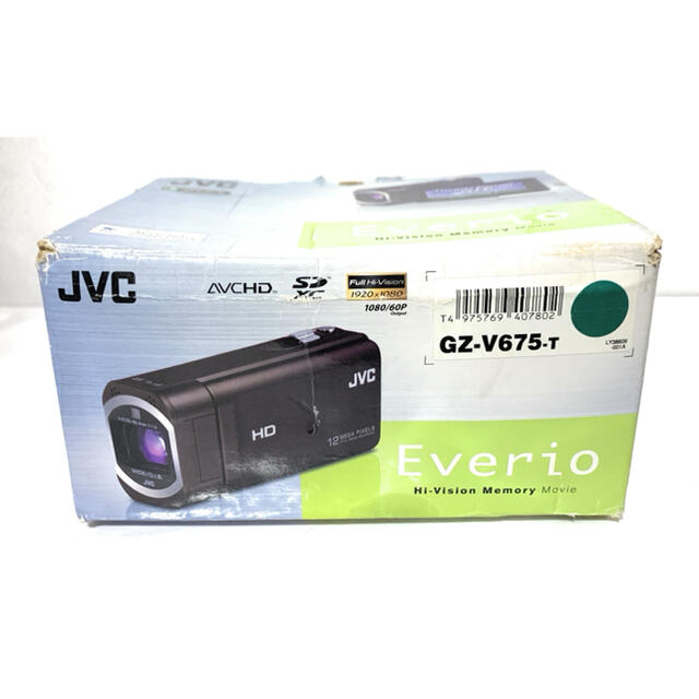 ビデオカメラVictor・JVC GZ-V675-T