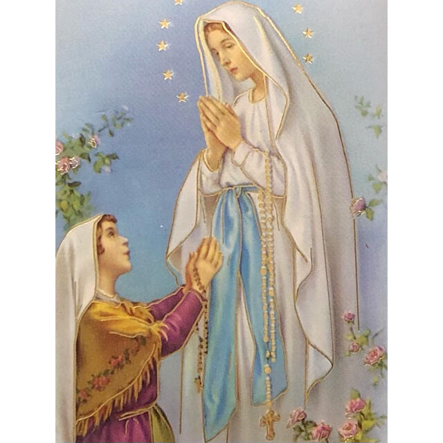 無原罪の聖母マリア　●イタリア製●置物●壁掛け●インテリアにも最適