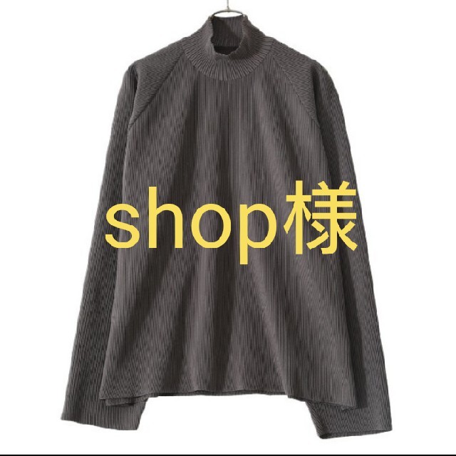 stein 21aw OVERSIZED GRADATION PLEATS LS - Tシャツ/カットソー(七分