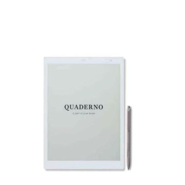 ヒデマート公式富士通 13.3型フレキシブル電子ペーパー QUADERNO FMVDP41 A4サイズ ホワイト ファイル、ケース