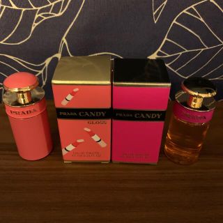 プラダ(PRADA)のPRADA キャンディオーデパルファム　キャンディグロスオーデトワレ　7ml(その他)