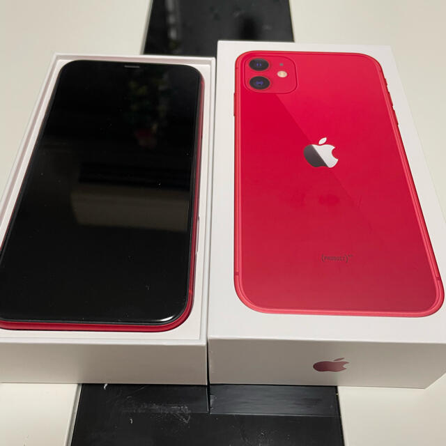 驚きの価格が実現！ 超美品 iPhone11 128GB RED SIMフリー 箱あり 本体