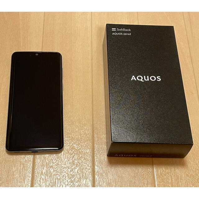 シャープ AQUOS zero2 アストロブラック ソフトバンク 新品未開封