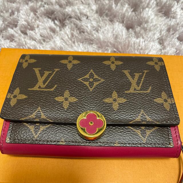 LOUIS VUITTON(ルイヴィトン)の最終値下げ！ルイヴィトン モノグラム ポルトフォイユ フロールコンパクト 財布 レディースのファッション小物(財布)の商品写真