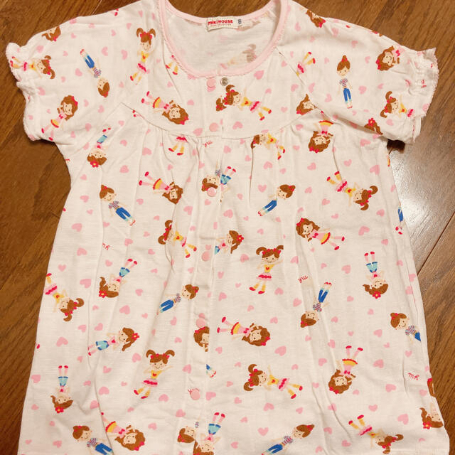 mikihouse(ミキハウス)のミキハウス　女の子パジャマ　130 キッズ/ベビー/マタニティのキッズ服女の子用(90cm~)(パジャマ)の商品写真