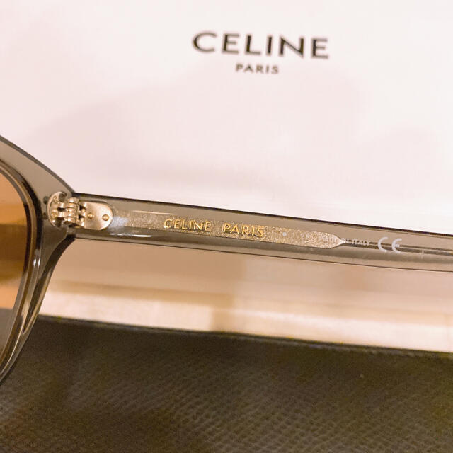 Celine サングラス CL40061F Dark Habana Jerry着