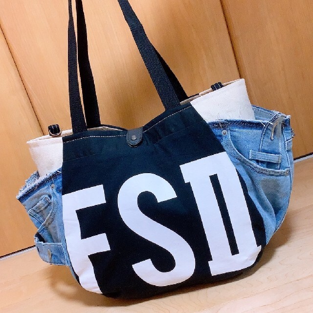 嵐リメイクバック☆FS2トートバッグ【ハンドメイド】-me.com.kw