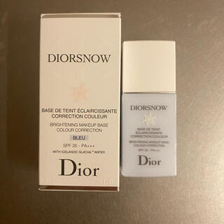 ディオール(Dior)の【ブルー】ディオール　スノーメイクアップベースUV35 (コントロールカラー)