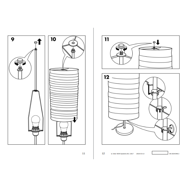 IKEA(イケア)の【ＬＥＤ電球付】イケア　ＩＫＥＡ　HOLMÖ ホルモー フロアランプ, ホワイト インテリア/住まい/日用品のライト/照明/LED(フロアスタンド)の商品写真