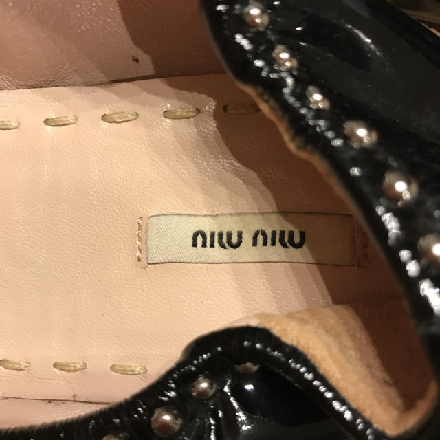 miumiu(ミュウミュウ)のmiumiu レディースの靴/シューズ(バレエシューズ)の商品写真