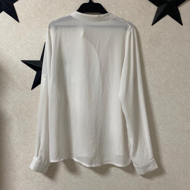 dholic(ディーホリック)の韓国購入 ホワイトシャツ 長袖 レディースのトップス(シャツ/ブラウス(長袖/七分))の商品写真
