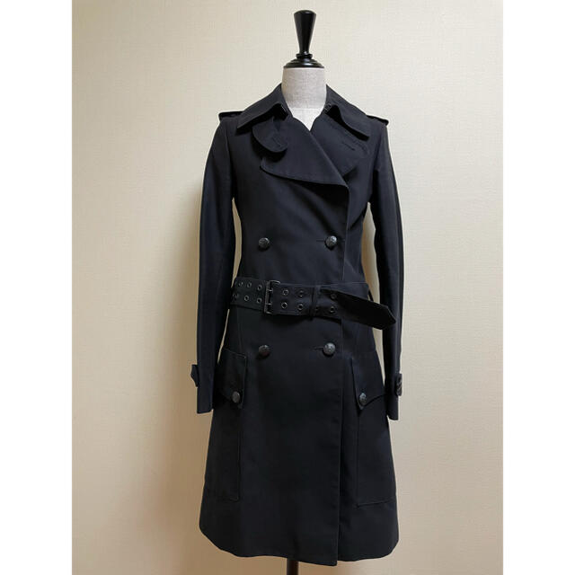 BALMAIN バルマン トレンチコート ブラック 34 www.vsublet.com