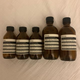 イソップ(Aesop)のイソップ　空き瓶　200ml×2 100ml×3(置物)