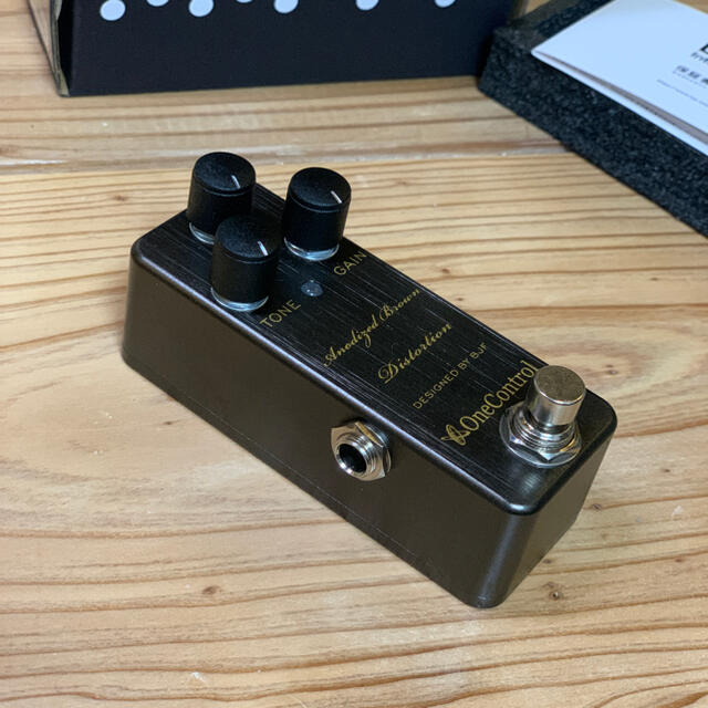 One Control　Anodized Brown Distortion