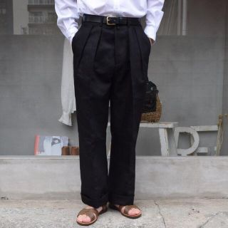 ワンエルディーケーセレクト(1LDK SELECT)のNEAT 21SS COTTON/LINEN Oxford "WIDE"(スラックス)