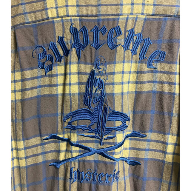 SUPREME × HYSTERIC GLAMOUR Flannel Shirt