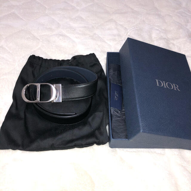 Christian Dior(クリスチャンディオール)のChristian Dior レザー　ベルト メンズのファッション小物(ベルト)の商品写真