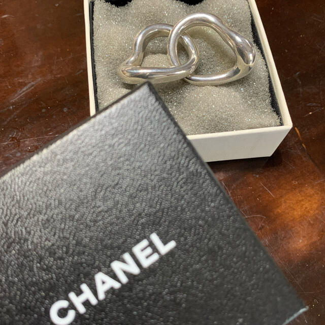 CHANEL ヴィンテージリング シルバー