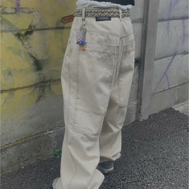 faith tokyo sweat layered wide pants オフ