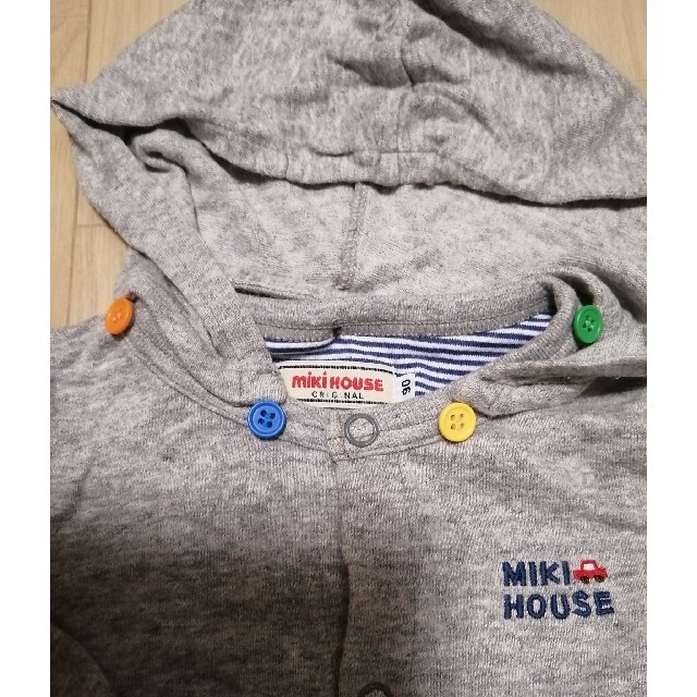 mikihouse(ミキハウス)の専用　　ミキハウス90 キッズ/ベビー/マタニティのキッズ服男の子用(90cm~)(カーディガン)の商品写真