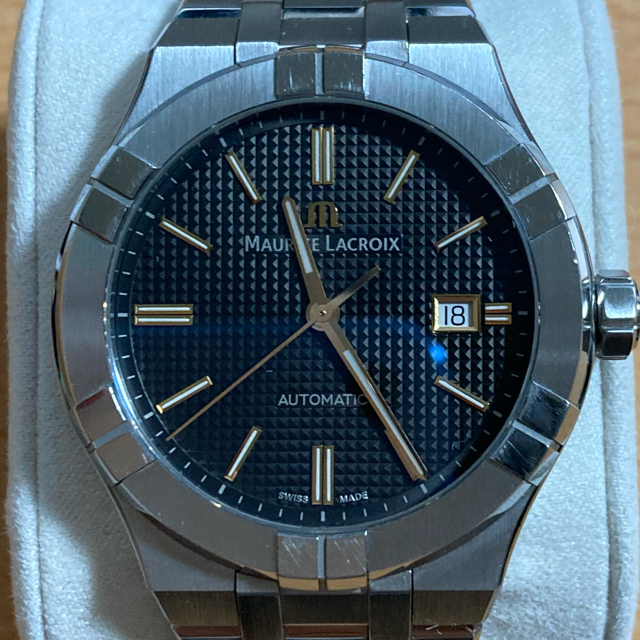 モーリスラクロア アイコン 42mm アンスラサイト ベルトボックスセット