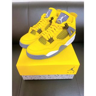 ナイキ(NIKE)の★本日限定価格★AIRJORDAN 4 Tour Yellow ツアーイエロー(スニーカー)