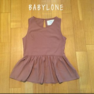 バビロン(BABYLONE)のBABYLONEフリルブラウス♡(シャツ/ブラウス(半袖/袖なし))