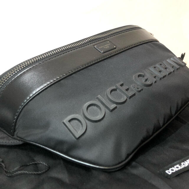 即納爆買い DOLCE&GABBANA BLACKの通販 by THE SHOP KOYS |ドルチェアンドガッバーナならラクマ - Dolce&Gabbana ロゴ ベルトバッグ D&G 定番爆買い