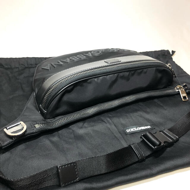 即納爆買い DOLCE&GABBANA BLACKの通販 by THE SHOP KOYS |ドルチェアンドガッバーナならラクマ - Dolce&Gabbana ロゴ ベルトバッグ D&G 定番爆買い