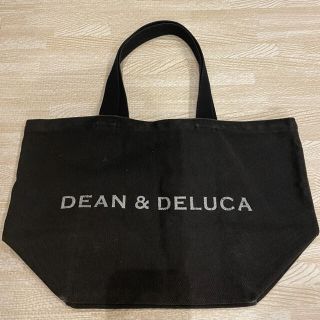 ディーンアンドデルーカ(DEAN & DELUCA)のDEAN&DELUCA シルバー ラメ トートバッグ 限定(トートバッグ)