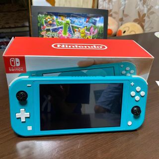 ニンテンドースイッチ(Nintendo Switch)のNintendo Switch  Lite ターコイズ  ジャンク品(家庭用ゲーム機本体)