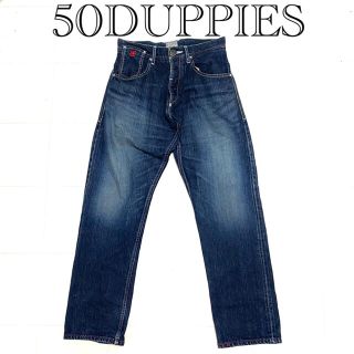 アンドサンズ(ANDSUNS)のレア　50DUPPIES 日本製　赤耳付き　ビンテージ加工デニム　窪塚洋介　古着(デニム/ジーンズ)