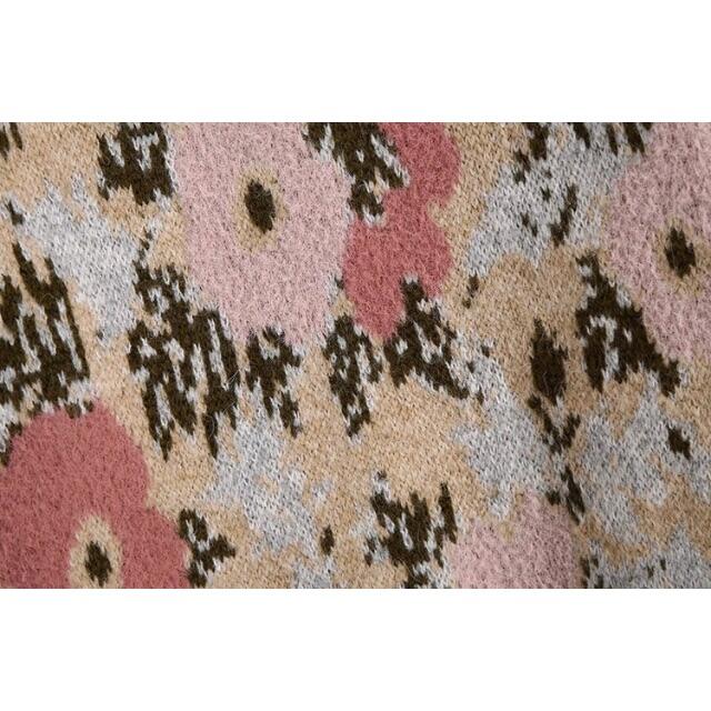 ZARA - 🌰9月新作🌾5547◇フラワー 花柄 ニット セーターの通販