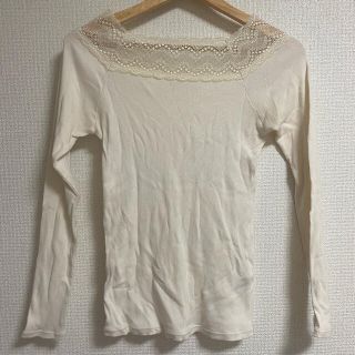 グローバルワーク(GLOBAL WORK)のレースインナー  長袖インナー(Tシャツ(長袖/七分))