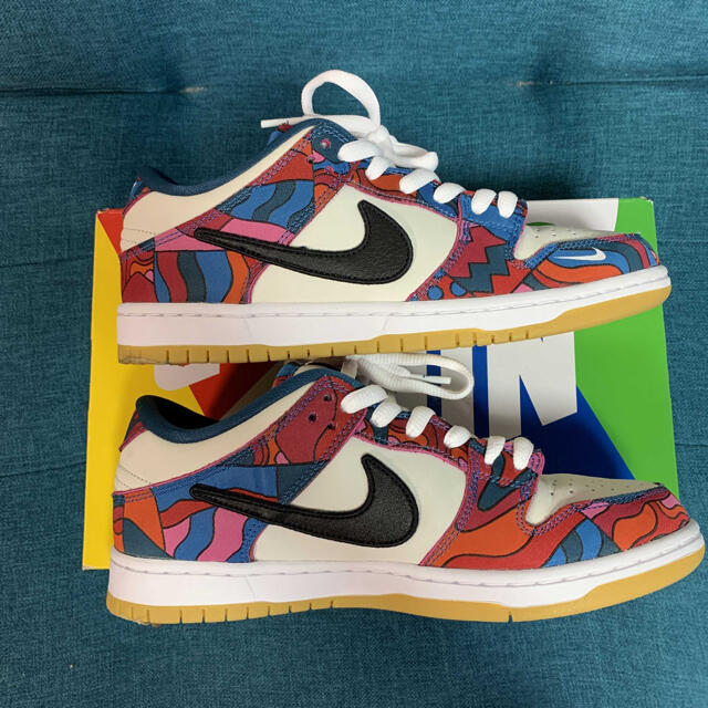 NIKE(ナイキ)の最終値下げNIKE SB DUNK LOW PRO QS Parra 26cm  メンズの靴/シューズ(スニーカー)の商品写真