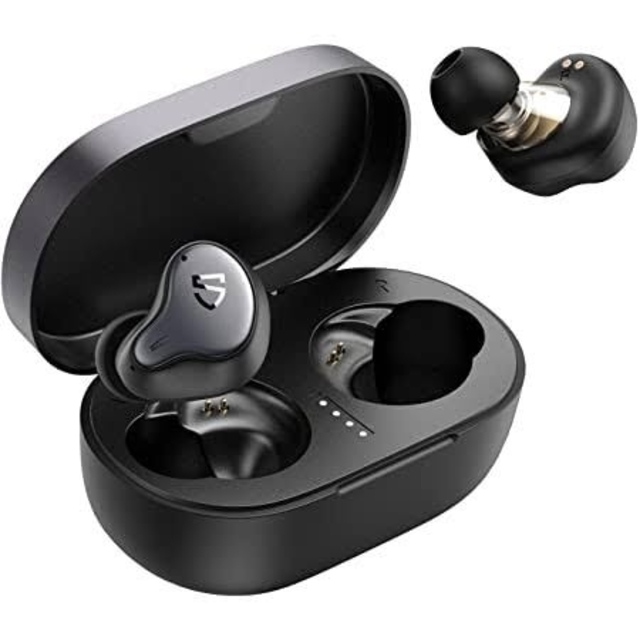 オーディオ機器SOUNDPEATS H1 ワイヤレスイヤホン Bluetooth 5.2 新品