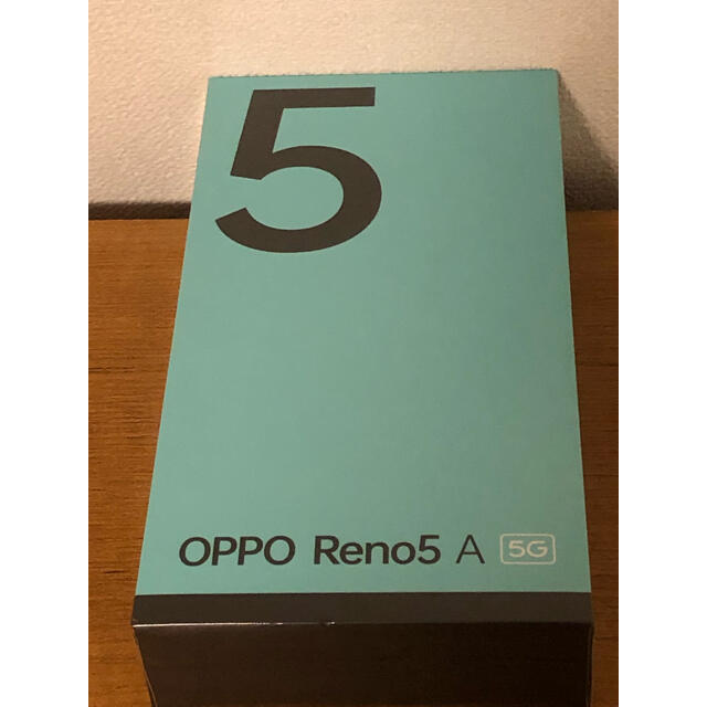 新品未使用　OPPO Reno5 A アイスブルー