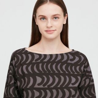 marimekko - Lサイズ マリメッコ marimekko ユニクロ ブラック 黒 7部 ...