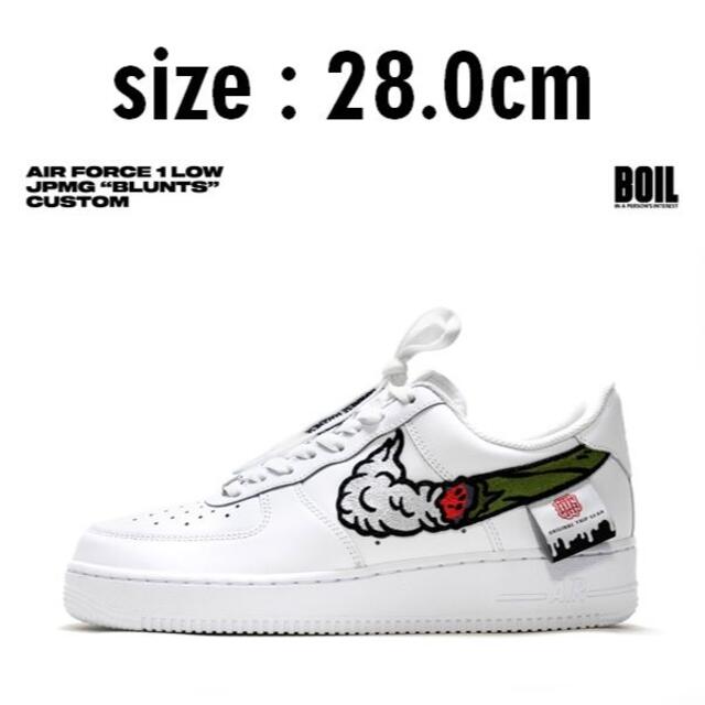 JPMG BLUNTS CUSTOM AIR FORCE 1 LOW WHITE